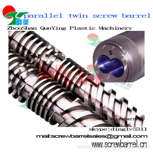 Fg Twin Parallel Screw &amp; Barrel For Injection Molding Machine 